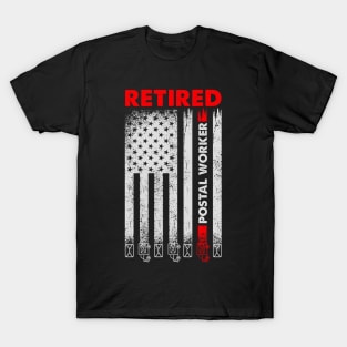 Retired Postal Worker Mailman Retirement T-Shirt